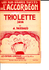 Partitions accordéon | Partition Triolette par Antoine Parraud a ...