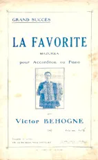 télécharger la partition d'accordéon La favorite au format PDF