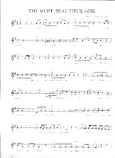 descargar la partitura para acordeón The most beautiful girl en formato PDF