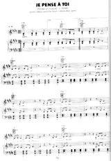 download the accordion score Je pense à toi in PDF format