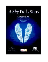 descargar la partitura para acordeón A sky full of stars en formato PDF