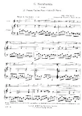 download the accordion score 10 Piezas Faciles Para violin y Piano  / 10 pièces faciles pour violon et Piano  in PDF format