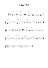 download the accordion score Candela in PDF format