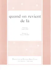 télécharger la partition d'accordéon quand on revient de la  au format PDF