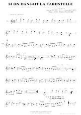 download the accordion score Si on dansait la tarentelle in PDF format