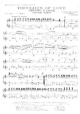 télécharger la partition d'accordéon Thoughts of love au format PDF
