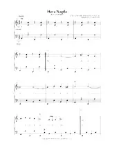 descargar la partitura para acordeón Hava nagila (Let's be happy) en formato PDF