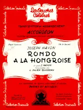télécharger la partition d'accordéon Rondo à la Hongroise au format PDF
