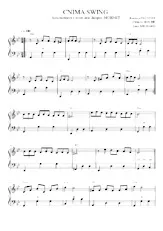 descargar la partitura para acordeón Cnima Swing  en formato PDF