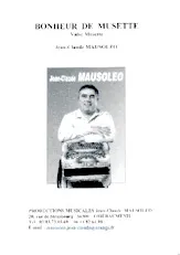 download the accordion score Bonheur de musette in PDF format
