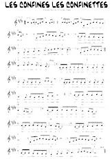 download the accordion score LES CONFINES LES CONFINETTES in PDF format