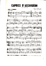 scarica la spartito per fisarmonica Caprice d'accordéon in formato PDF