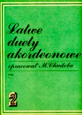 download the accordion score Duos faciles pour accordéon /Arr. Mieczysław Chudoba / Vol.2 / PWM in PDF format