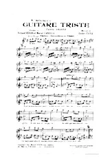descargar la partitura para acordeón GUITARE TRISTE en formato PDF