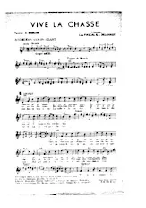 download the accordion score VIVE LA CHASSE in PDF format