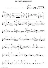 download the accordion score EL PASO GAILLARDO in PDF format