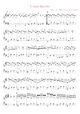 download the accordion score Coeur déchiré in PDF format