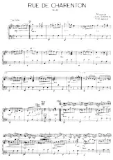 download the accordion score Rue de Charenton in PDF format