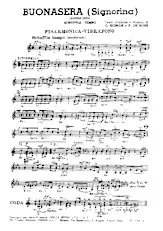 descargar la partitura para acordeón Buona sera Signorina  /Schuffle Tempo / (Fisarmonica en formato PDF
