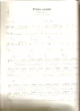 download the accordion score P'tite conne in PDF format