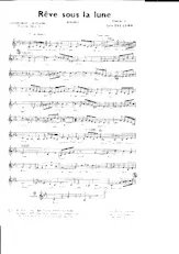 descargar la partitura para acordeón Rêve sous la lune en formato PDF