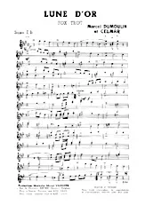 download the accordion score Lune d'or in PDF format