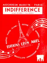 descargar la partitura para acordeón INDIFFERENCE en formato PDF