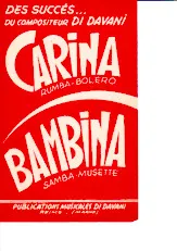 télécharger la partition d'accordéon Carina au format PDF