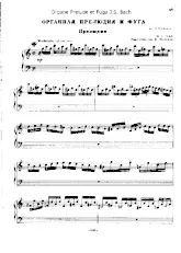 télécharger la partition d'accordéon Organe prélude et fuga (Arrangement : B. Mytyana) (Bayan) au format PDF