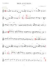 descargar la partitura para acordeón Mon Aveyron + La Seine en formato PDF