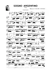 télécharger la partition d'accordéon Sogno argentino au format PDF