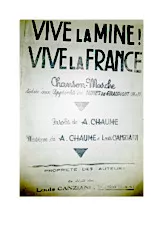 télécharger la partition d'accordéon Vive la Mine, vive la France au format PDF