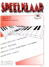 descargar la partitura para acordeón Speelklaar (Volume 185) (4 titres) en formato PDF