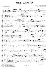 download the accordion score Olé zénito in PDF format