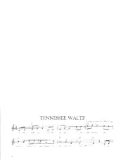 télécharger la partition d'accordéon Tennessee waltz au format PDF