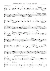 télécharger la partition d'accordéon SONG OF A LITTLE BIRD au format PDF