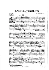 télécharger la partition d'accordéon CASTEL-TYROLIEN au format PDF