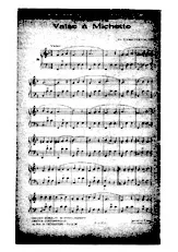 download the accordion score VALSE A MICHETTE in PDF format