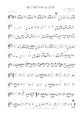 télécharger la partition d'accordéon BLUMENWALZER (Valse des fleurs) au format PDF