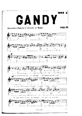 télécharger la partition d'accordéon GANDY DANCER au format PDF