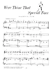 descargar la partitura para acordeón Where thine that special face en formato PDF