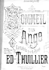 download the accordion score Le sommeil d'un ange in PDF format