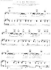 download the accordion score All by myself in PDF format