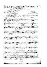 download the accordion score SI LA FEMME DU MATELOT in PDF format