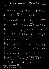 download the accordion score C'est toi ma rumba in PDF format