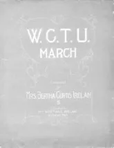 descargar la partitura para acordeón W. C. T. U. en formato PDF