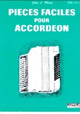 télécharger la partition d'accordéon Pièces faciles pour accordéon - Volume 2 au format PDF