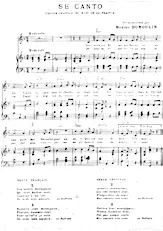 descargar la partitura para acordeón Se canto en formato PDF