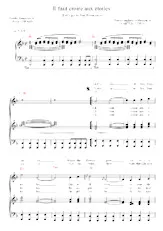 descargar la partitura para acordeón Il faut croire aux étoiles (Let's go to San Francisco) Remaster en formato PDF