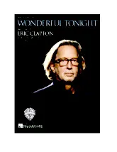télécharger la partition d'accordéon Wonderful tonight au format PDF
